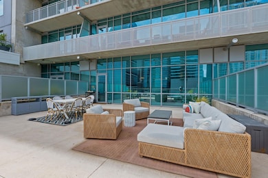 View of patio featuring an outdoor living space