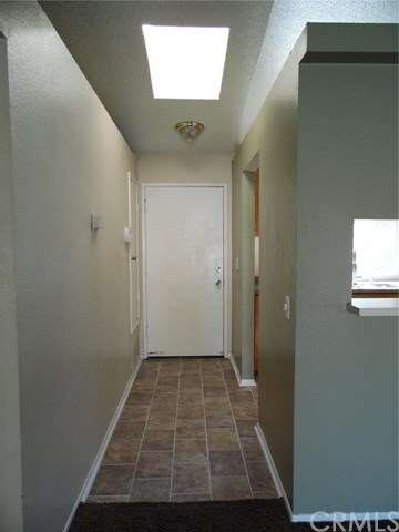 Entry area with skylight