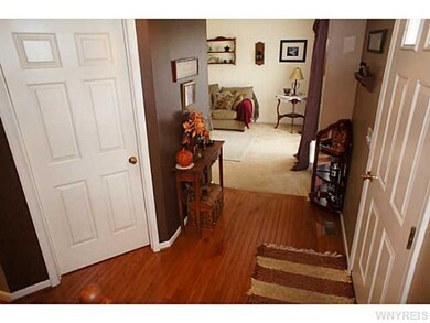 Foyer. Large foyer with half bath.
