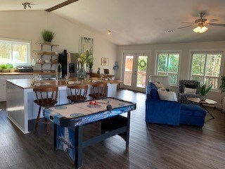 Open  view- ample windows