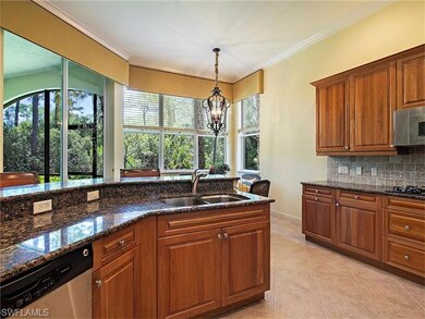 Kitchen Overlooks the Breakfast Nook