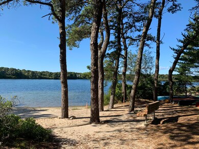 Steps to Sandy Beach on Herring Pond