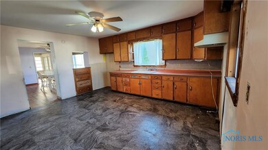 Large open kitchen