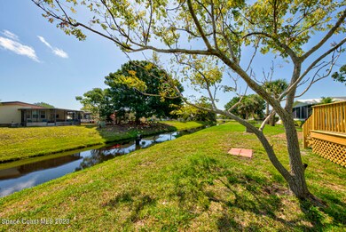 backyard on canal