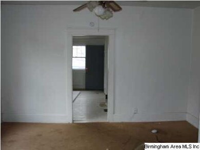 View into the kitchen from living room