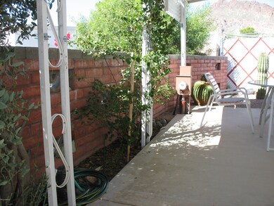 Back Patio Wall