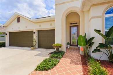 Added gorgeous wrought iron and glass front door g
