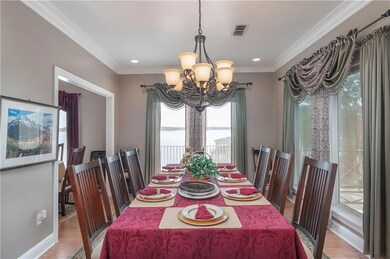 Formal Dining Room With a View!