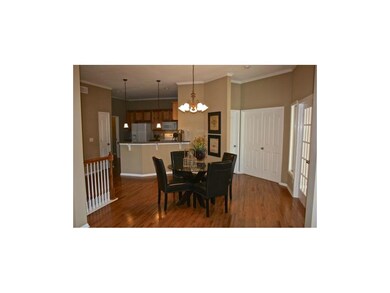 Dining Room with Hardwood Flooring