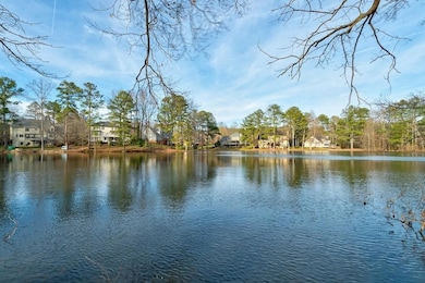 Water view with a residential view