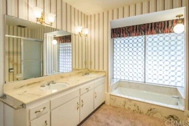 Vintage style with sunken tub and separate shower