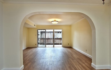 Freshly painted open concept first floor;  view fr