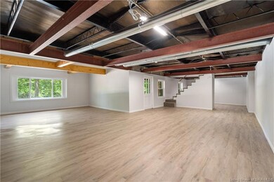 Spacious finished basement.