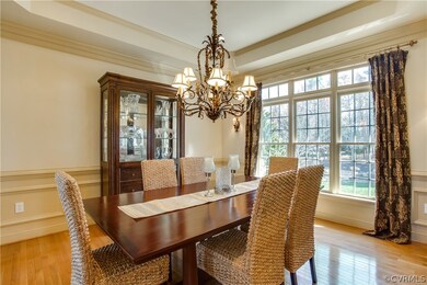 The Dining Room, separated from the Living Room by