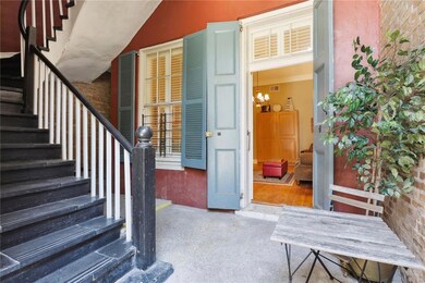 Living Room Entrance off the common courtyard.  Sh