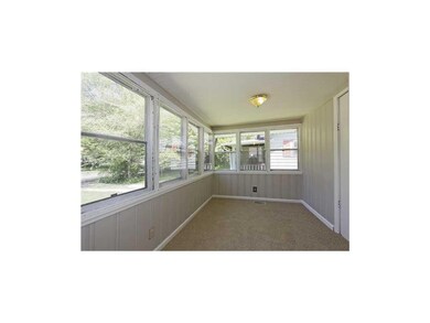Porch. Porch/Sunroom in front of home