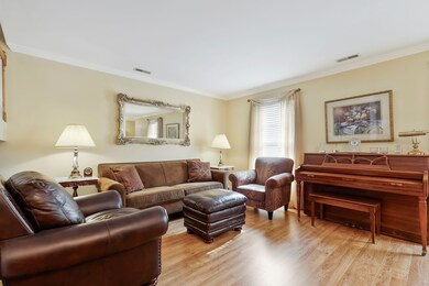 Large living room with lots of light