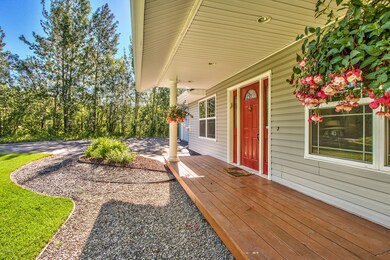 Lovely covered decking