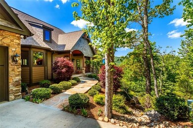 Flagstone Entrance Path among lush landscaping