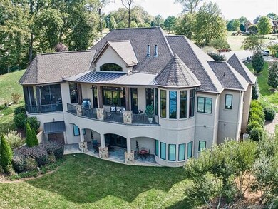 Look at all of the covered outdoor living space to