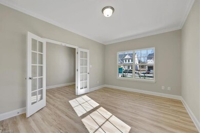 The Foyer leads you to the Study and flows through to the Dining Room with a Gorgeous Coffered Ceiling.