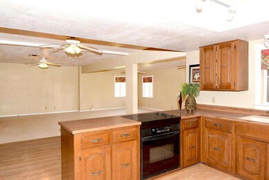 Kitchen Open to Family Room