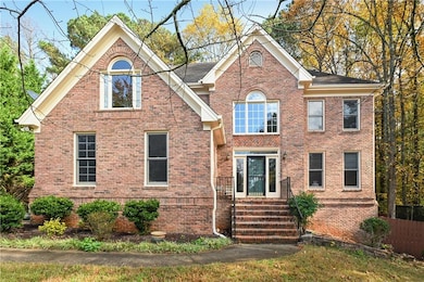 View of front facade with brick siding