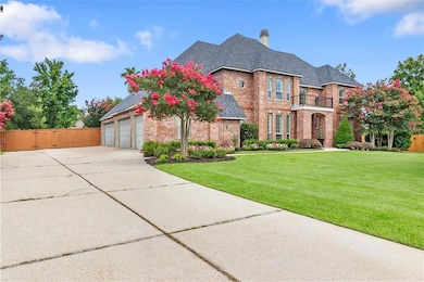 Loads of driveway space and a 3 car garage