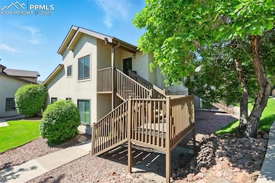 Front stairs to condo.