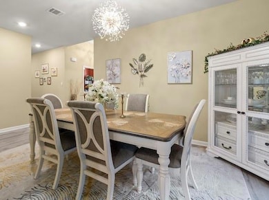 Formal dining room