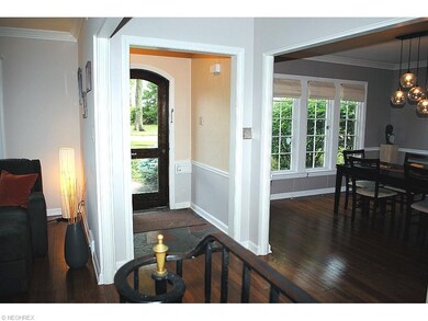 GENEROUS FOYER GIVES THE HOME AN OPEN FEEL