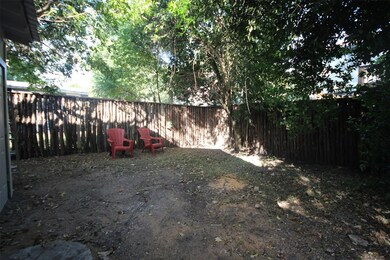 View of fenced yard