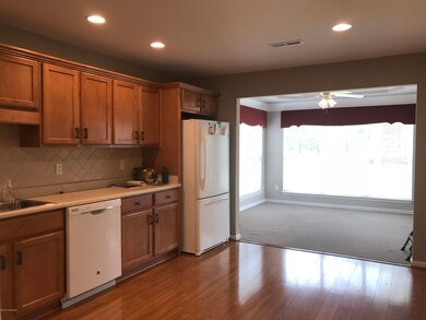Kitchen into Family Rm