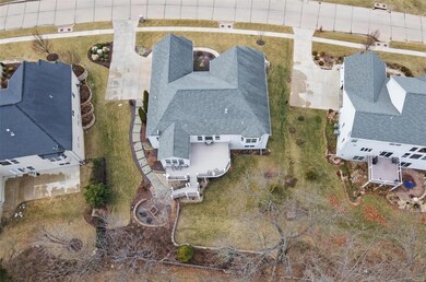 View of the Lot & Elevation: 3 Car Side Entry Gara