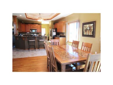 Kitchen. Large kitchen with breakfast bar and load