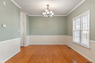 Opens to kitchen