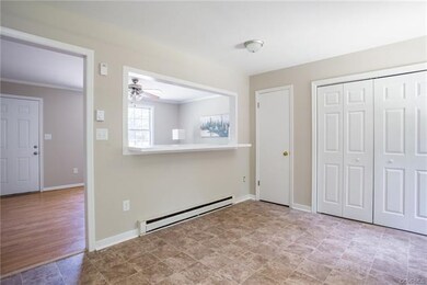 Kitchen has a large pantry and a laundry room. New
