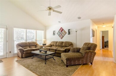 From the living room you head down the hall past two bedrooms & hallway bathroom, turn left and then discover the spacious master bedroom.