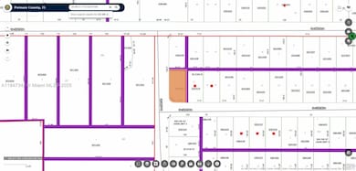 Corner lot in orange color