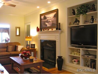 Built ins and hardwood