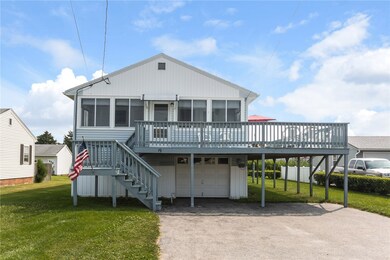 front view - home built on piers