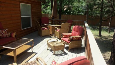 Front deck facing Lake