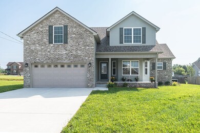 A fairly long driveway for extra parking.