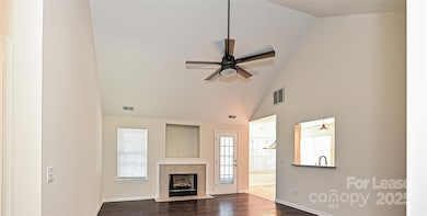 Vaulted ceiling in Great Room!