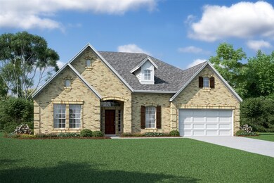 Stunning Margaret design by K. Hovnanian Homes with elevation B in beautiful Tranquility Lakes Estates. (Artist rendering for illustrative purposes only.)