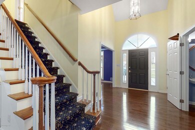 Two story foyer
