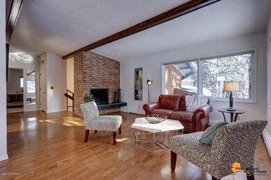 Sun-filled living room