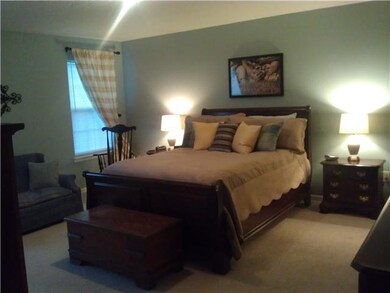 Master Bedroom. Master suite with full bath and walk in closet.