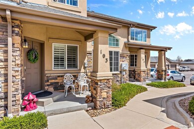 Darling covered front porch perfect to sit out and