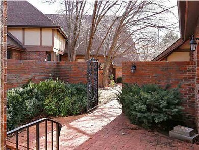 front courtyard